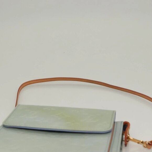 LOUIS VUITTON Monogram Vernis Motto Pouch Lavande M91224 LV Auth 134548 - Picture 12 of 16